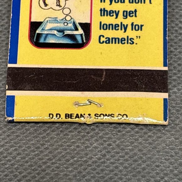 1991 Joe Camel Matchbook Smooth Philosophy RJ RENYNODS Tobacco CAMEL Cigarettes - Picture 7 of 11